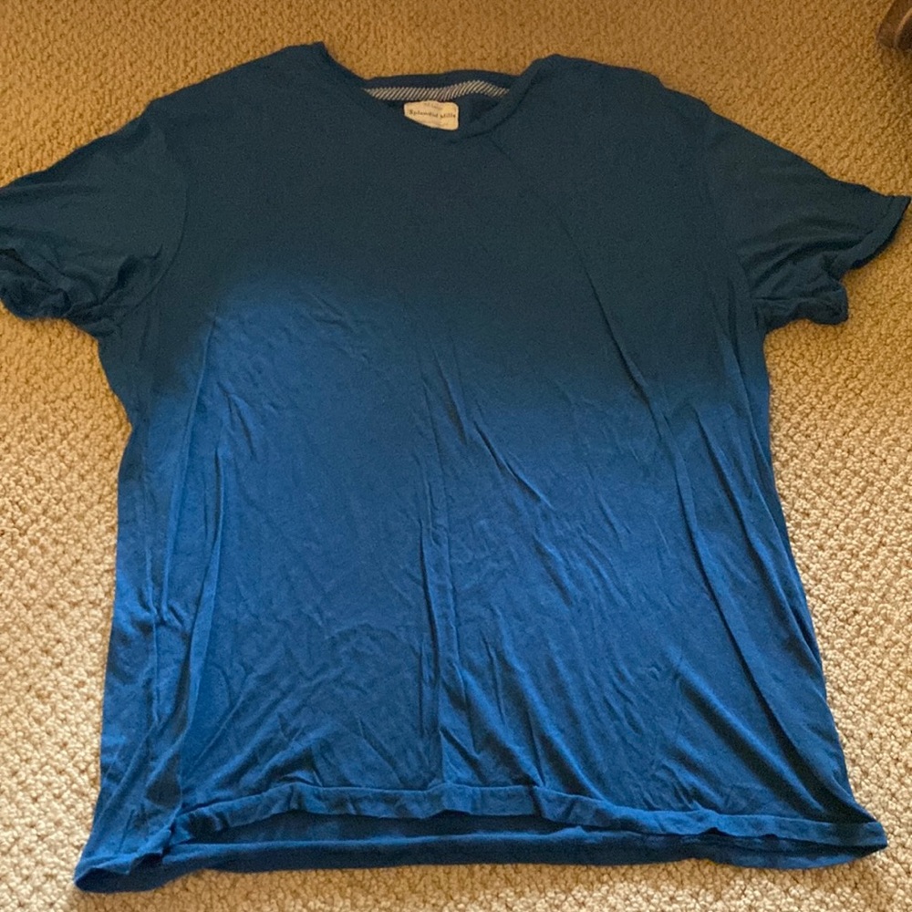 Men’s splendid mills lightweight v neck short Xxl